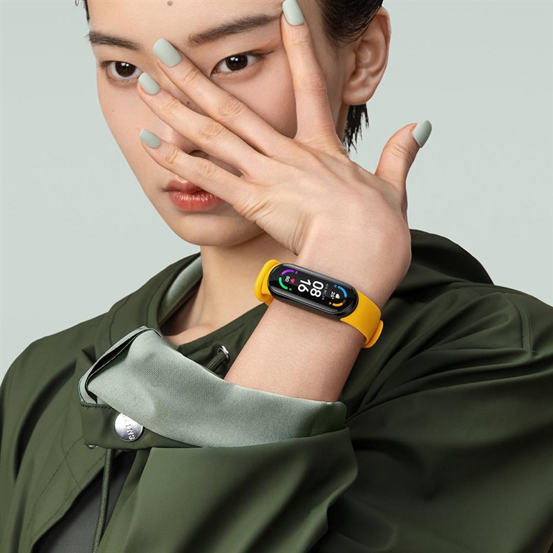 دست بند هوشمند سلامتی شیائومی مدل Mi Band 6 Global Version