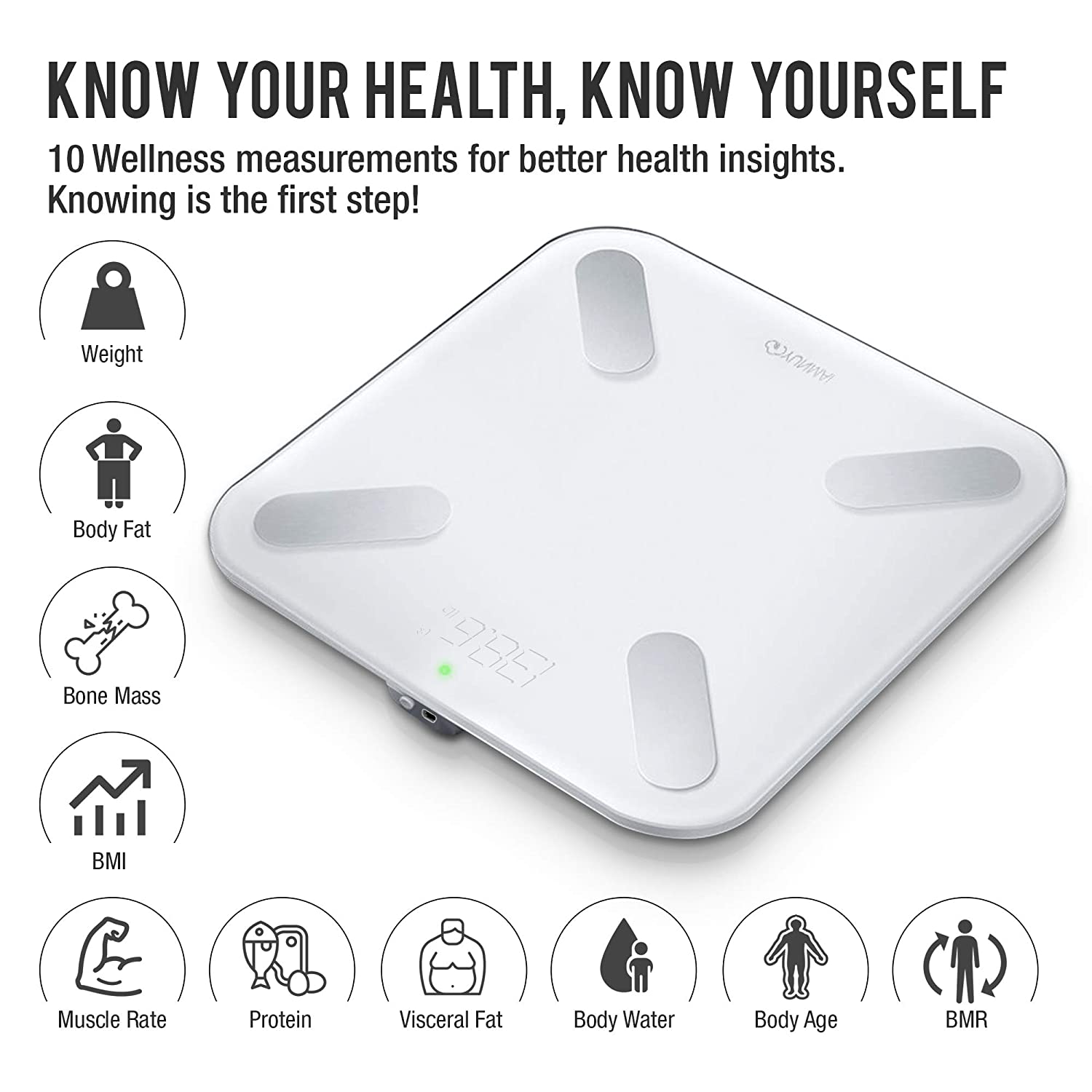 ترازو هوشمند شیائومی مدل YUNMAI X Smart Scale