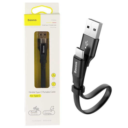 کابل Type C بیسوس مدل Baseus Nimble CATMBJ-01 طول 23 سانتی متر