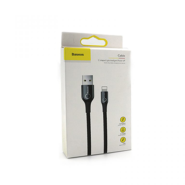 کابل Type C فست شارژ بیسوس Baseus C-Shaped Cable CATCD-01 دارای قطع کن خودکار