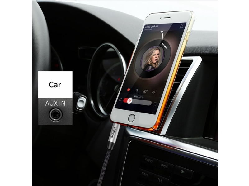 کابل انتقال صدا Aux بیسوس Baseus M30 Yiven AUX Audio Cable CAM30-CS1 طول 1.5 متر