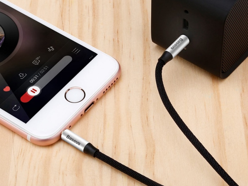 کابل انتقال صدا Aux بیسوس Baseus M30 Yiven AUX Audio Cable CAM30-CS1 طول 1.5 متر