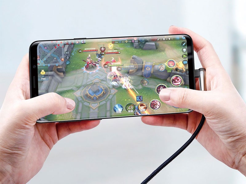کابل Type C بیسوس Baseus Sharp-Bird Mobile Game Cable CATMVP-D01 توان 3 آمپر