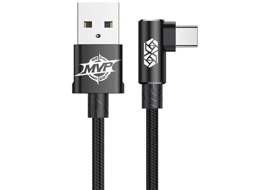 کابل Type C بیسوس Baseus MVP Elbow Mobile CATMVP-A01 توان 2 آمپر طول 1 متر
