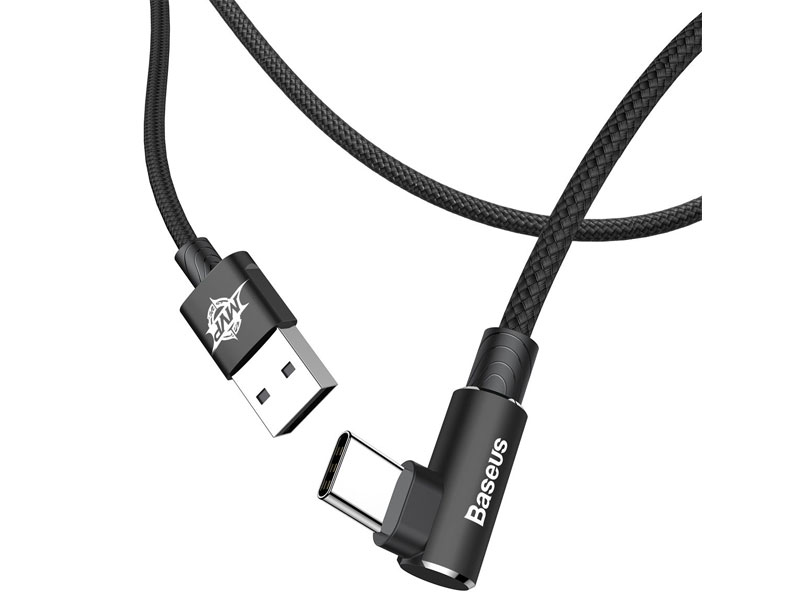 کابل Type C بیسوس Baseus MVP Elbow Mobile CATMVP-A01 توان 2 آمپر طول 1 متر