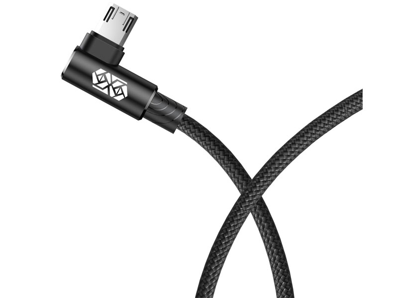 کابل میکرو یو اس بی بیسوس Baseus MVP Elbow Type Cable CAMMVP-A01 طول 1 متر