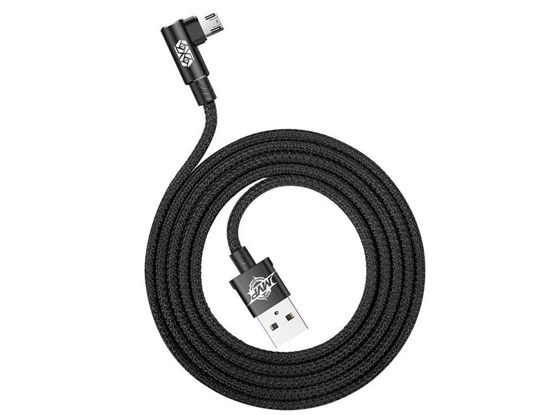 کابل میکرو یو اس بی بیسوس Baseus MVP Elbow Type Cable CAMMVP-A01 طول 1 متر