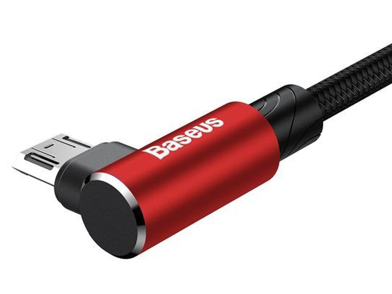 کابل میکرو یو اس بی بیسوس Baseus MVP Elbow Type Cable CAMMVP-A01 طول 1 متر