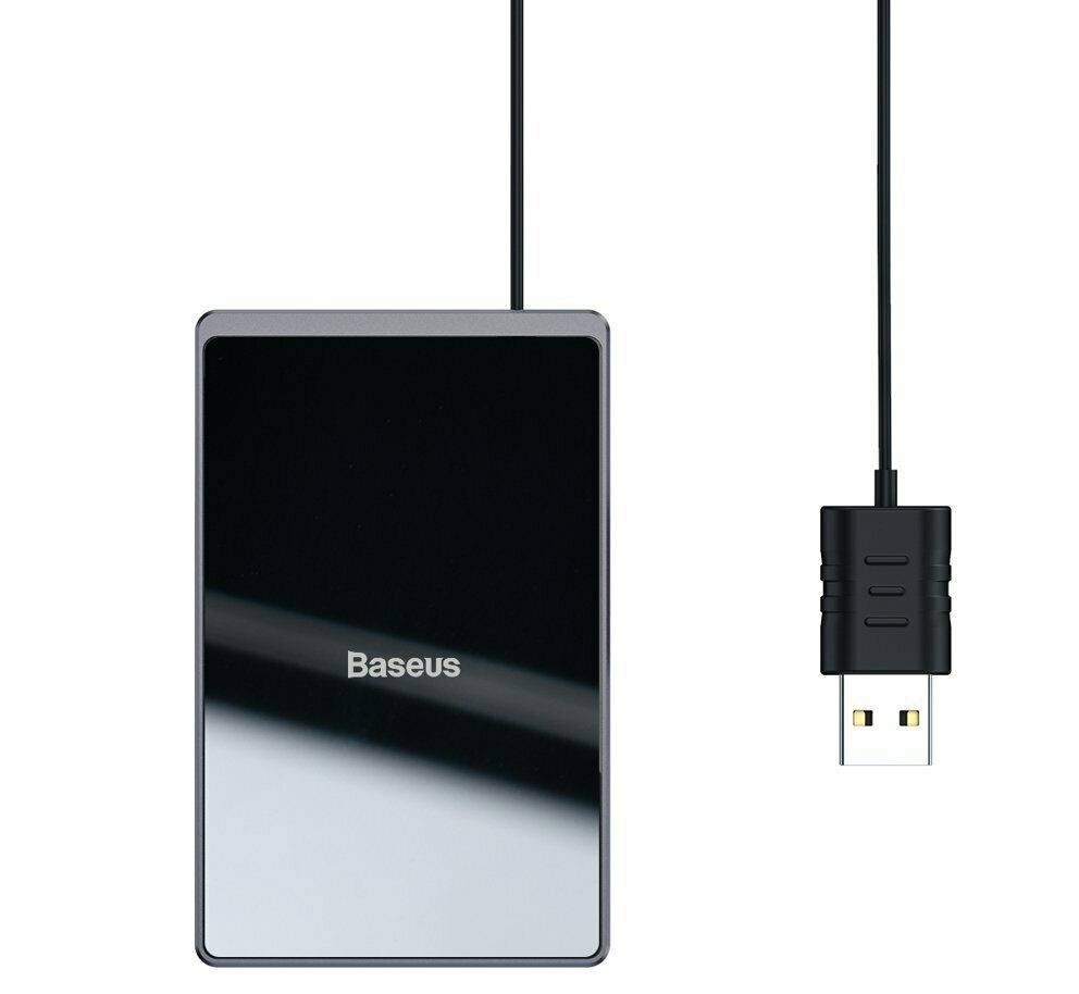 شارژر وایرلس مینی بیسوس Baseus Card Ultra-thin Wireless Charger WX01B-01 توان 15 وات