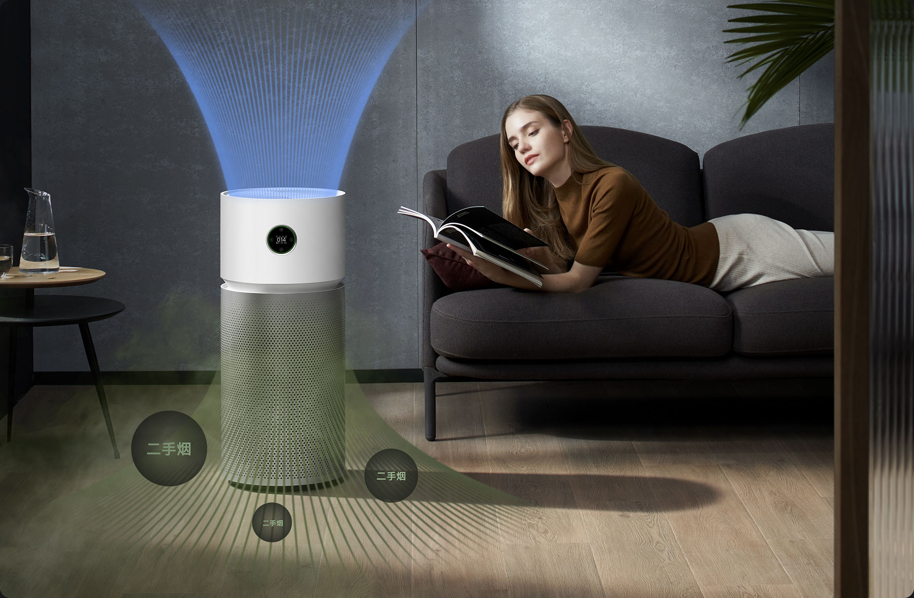 دستگاه تصفیه هوا شیائومی مدلXiaomi Smart Air Purifier Elite