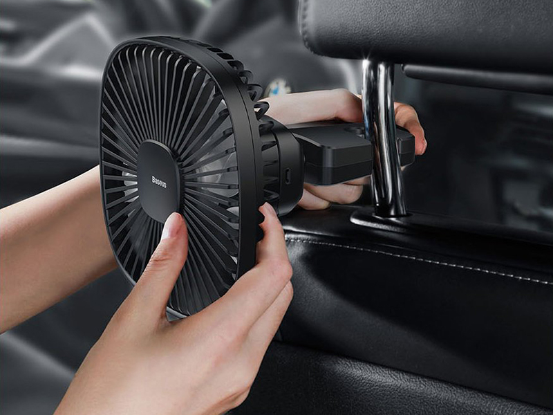 پنکه داخل خودرو بیسوس Baseus Natural Wind Magnetic Rear Seat Fan