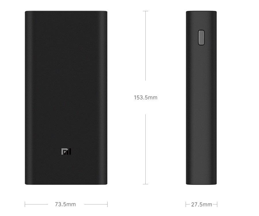 پاوربانک شیائومی مدل Mi Power Bank 3 Pro 20000mAh