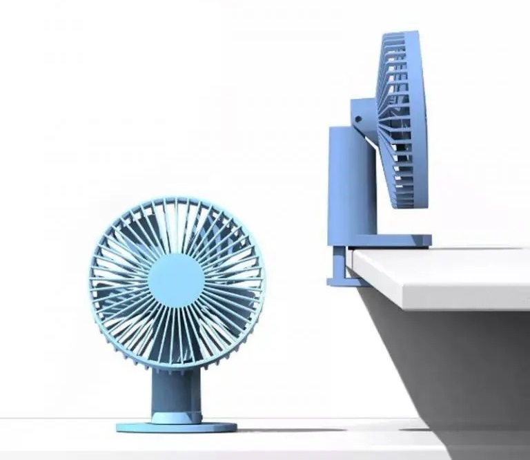 پنکه رو میزی شیائومی مدل Xiaomi VH F04 Clip Stand Table Desktop USB Fan