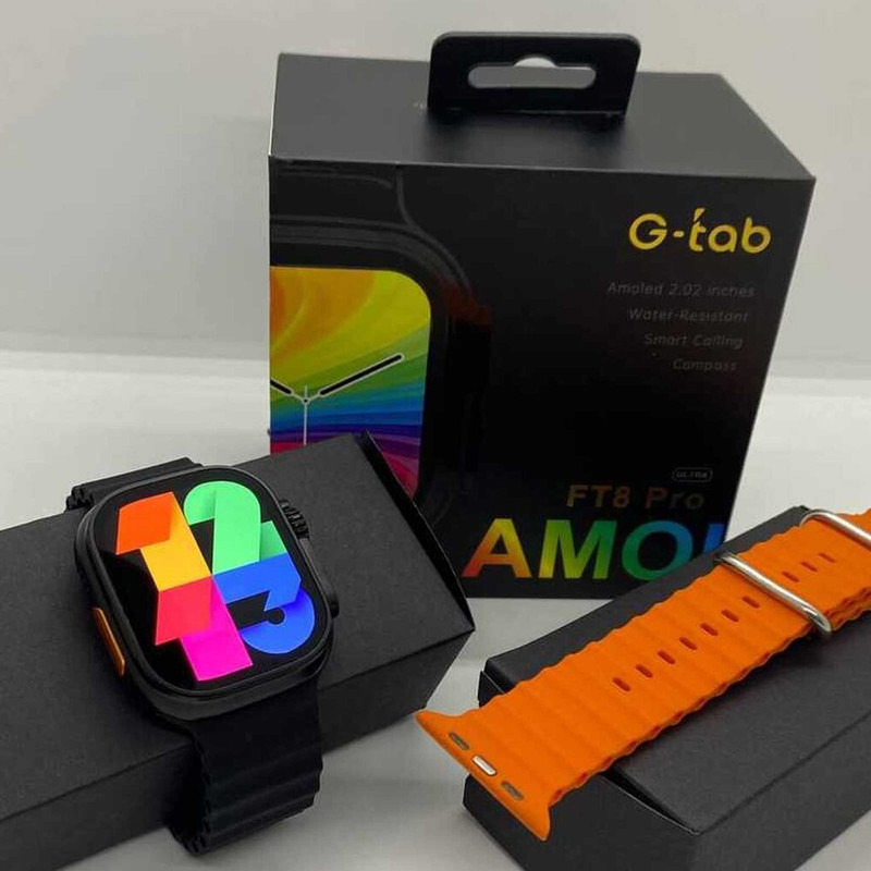 ساعت هوشمند جی تب مدل G-Tab FT8 Pro Smart Watch