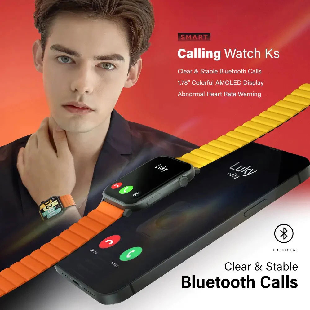 ساعت هوشمند شیائومی مدل Kieslect Smart Calling Watch Ks