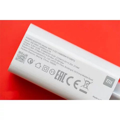 آداپتور شارژر دیواری 33 وات شیائومی مدل Adaptor Charger MDY-11-EZ