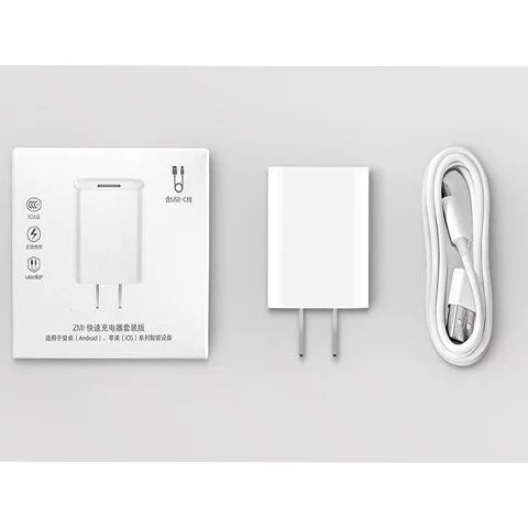 شارژر دیواری1پورت شیاومی مدل Xiaomi ZMI HA612 Quick Charger Kit