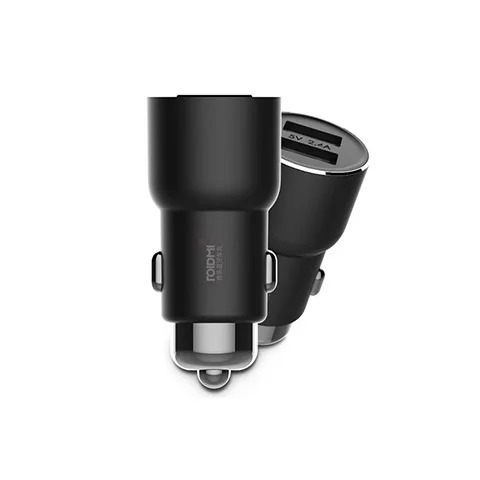 شارژر فندکی و پخش کننده بلوتوث شیائومی مدل Xiaomi RoidMi 3s Smart Car Charger & FM Transmitter