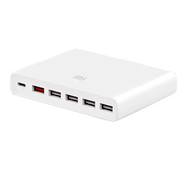 هاب USB و شارژر سریع 60 واتی شیائومی Xiaomi Mi 60W Multiple Hub 6 Port Fast Charger