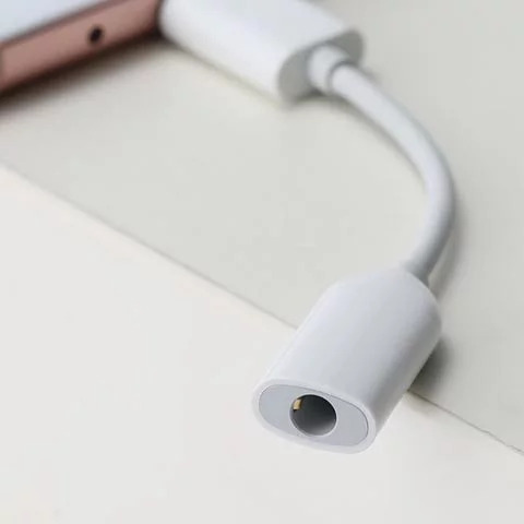 تبدیل Type-C به جک 3.5 میلیمتری هدفون شیائومی مدل Xiaomi Type-C To 3.5mm Audio Cable