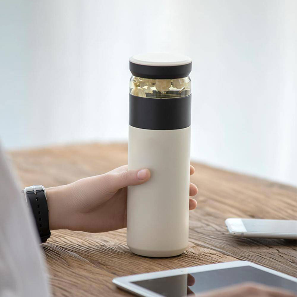 فلاسک چای شیائومی مدل Xiaomi Funjia Thermos 520ml Stainless Steel Classic Water Vacuum Cup