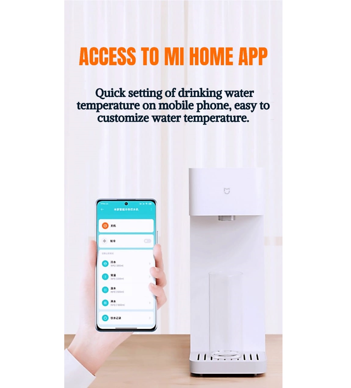 آب سرد و گرم کن شیائومی مدل Xiaomi Mijia Hot and Cold Water Dispenser 3L