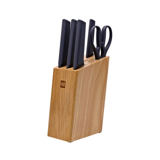 ست 5 تایی چاقوی آشپزخانه به همراه استند شیائومی مدل Xiaomi HuoHou Knife Set HU0057