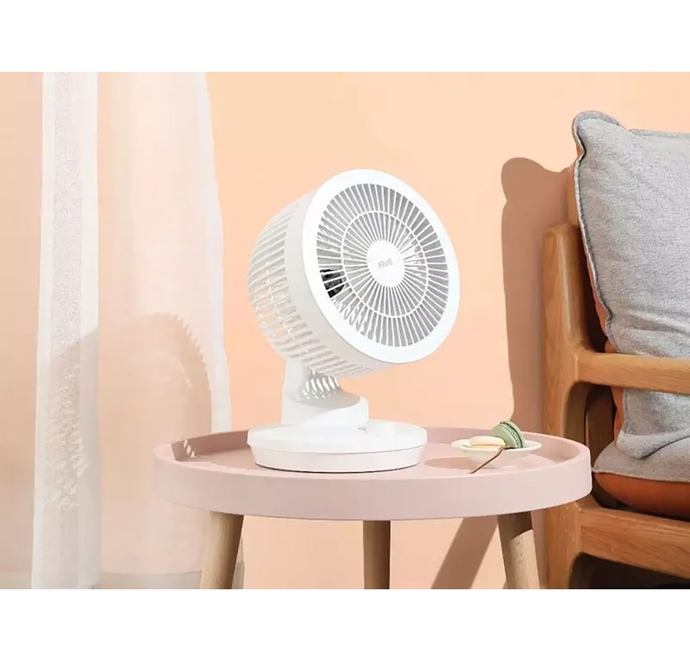 پنکه رومیزی شیائومی مدل Xiaomi FIVE YSDFS001XD Air Circulation Fan-Desk Fan