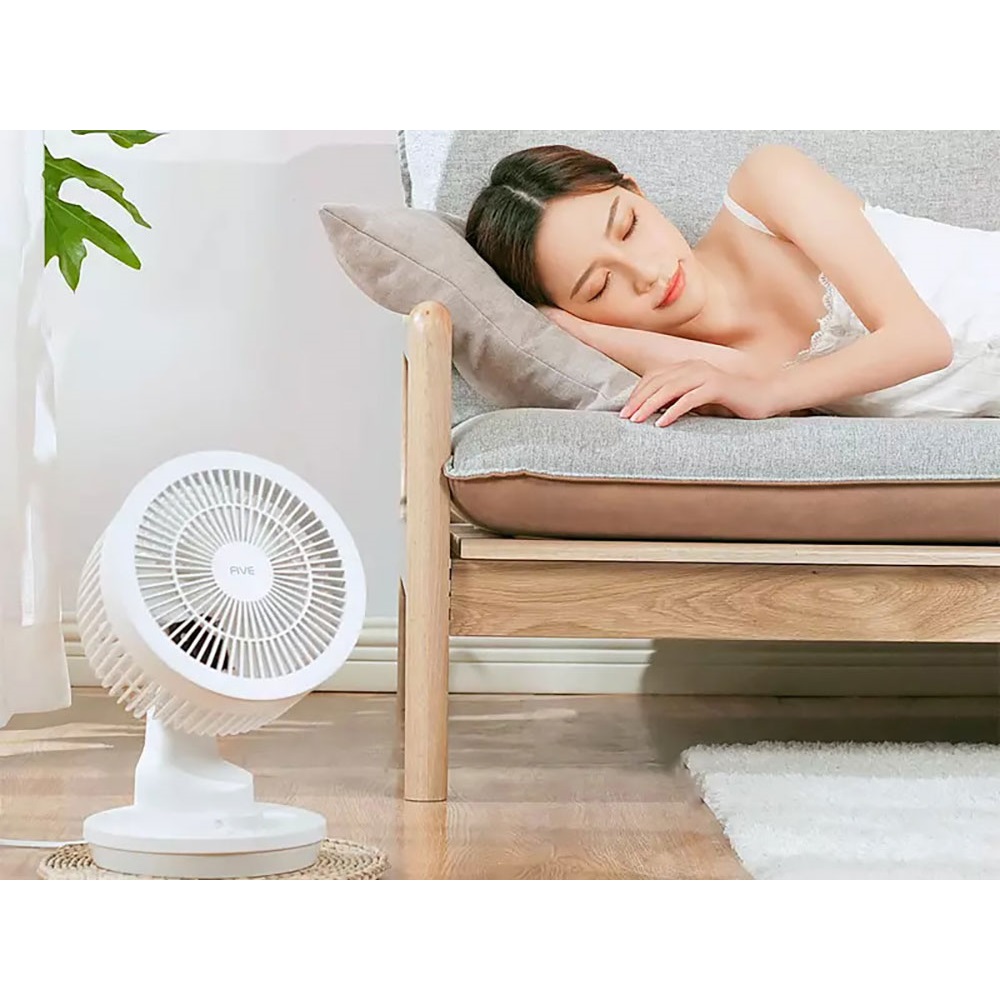 پنکه رومیزی شیائومی مدل Xiaomi FIVE YSDFS001XD Air Circulation Fan-Desk Fan