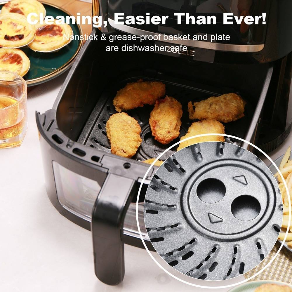 سرخ کن برقی بدون روغن شیائومی مدل Zolele ZA005 Electric Air Fryer 6L