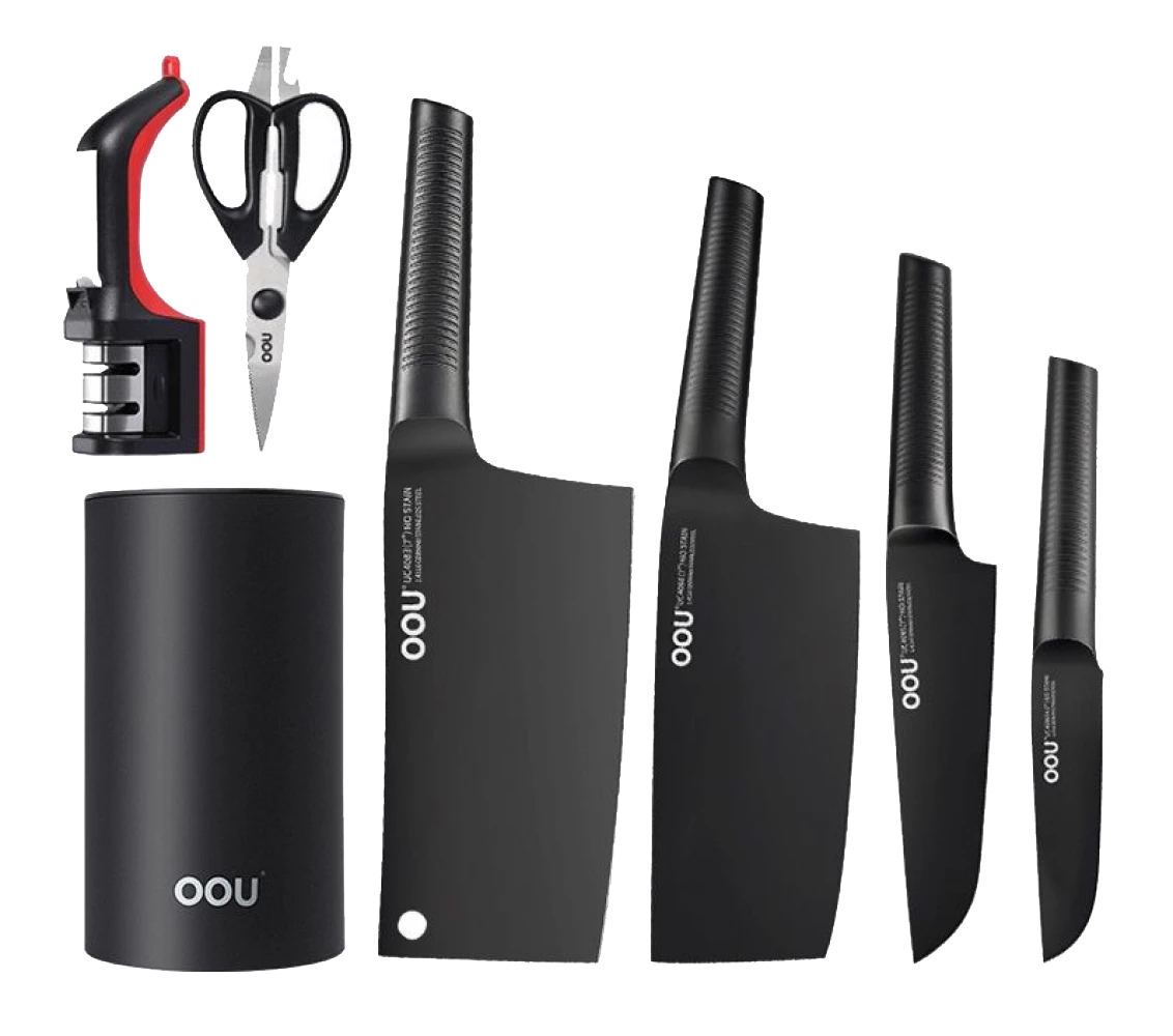 سرویس چاقوی آشپزخانه 7 پارچه شیائومی Xiaomi OOU Knife Set