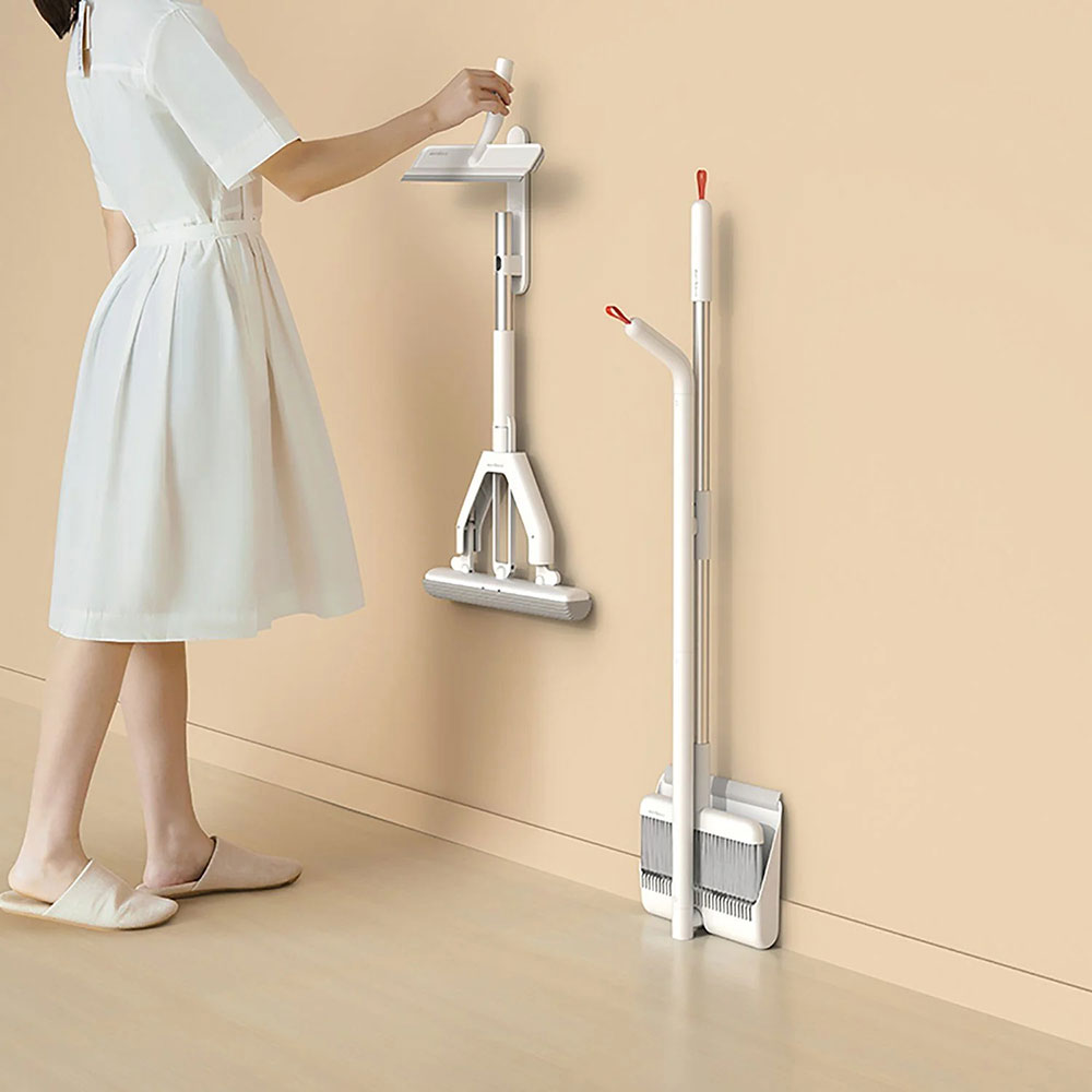 کیت نظافت سه تیکه شیائومی مدل Deerma Three-Piece Household Set Cleaning Kit QJ100