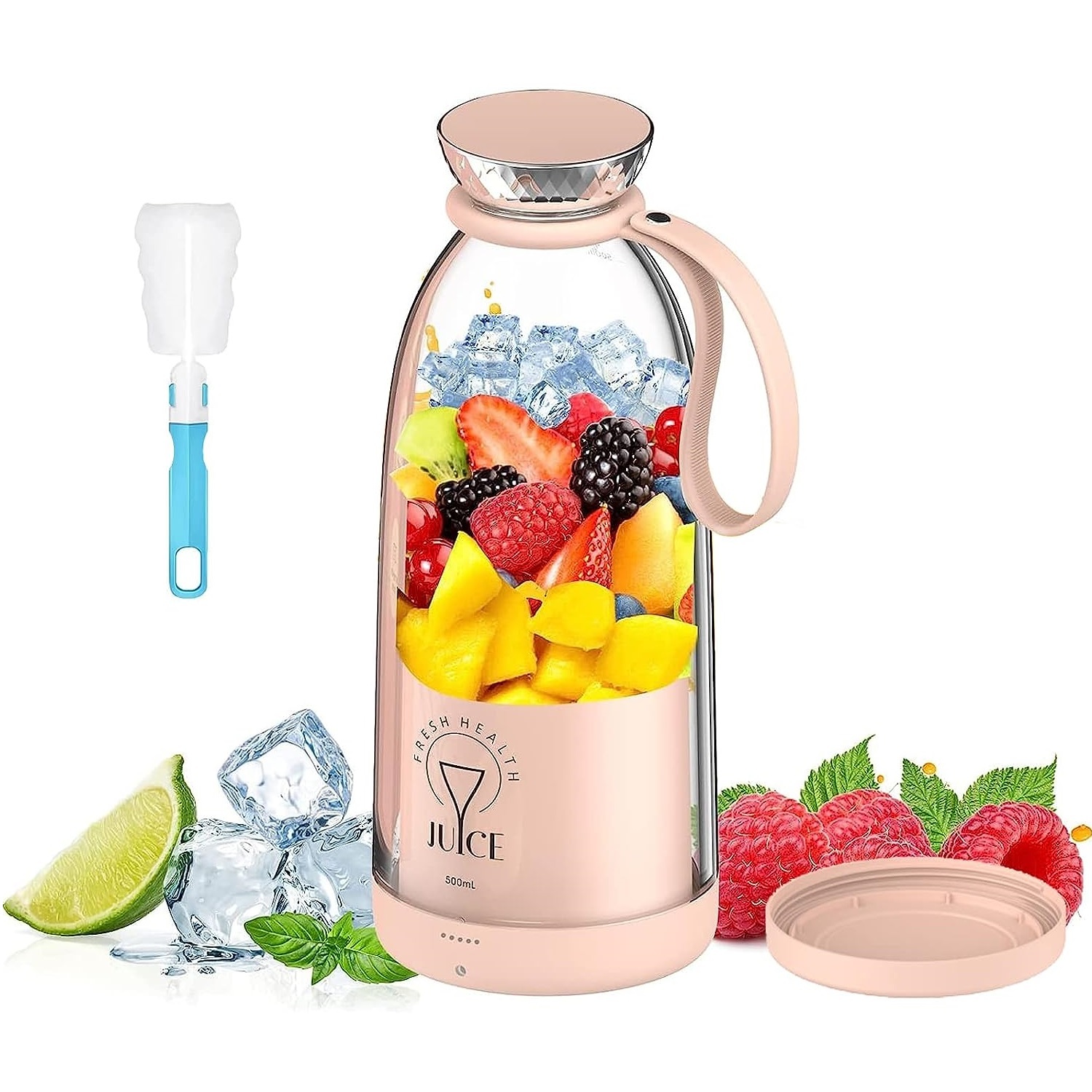 بطری مخلوط کن قابل حمل شیائومی مدل Fresh Juice Bottle Blender Plus 500ml