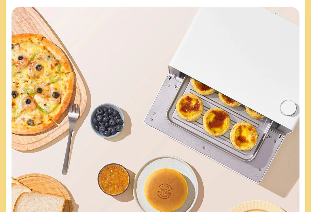 بخارپز 12 لیتری چند منظوره شیائومی مدل Mijia MKX02M 12L Smart Steam Oven