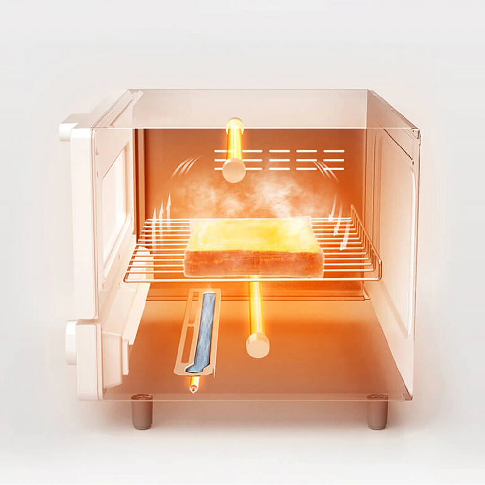 بخارپز 12 لیتری چند منظوره شیائومی مدل Mijia MKX02M 12L Smart Steam Oven