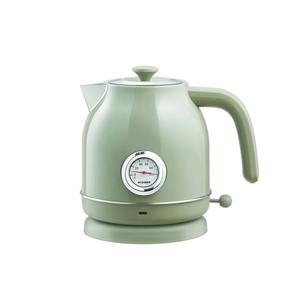 کتری برقی شیائومی مدل QCOOKER Retro Electric Kettle Stainless Steel