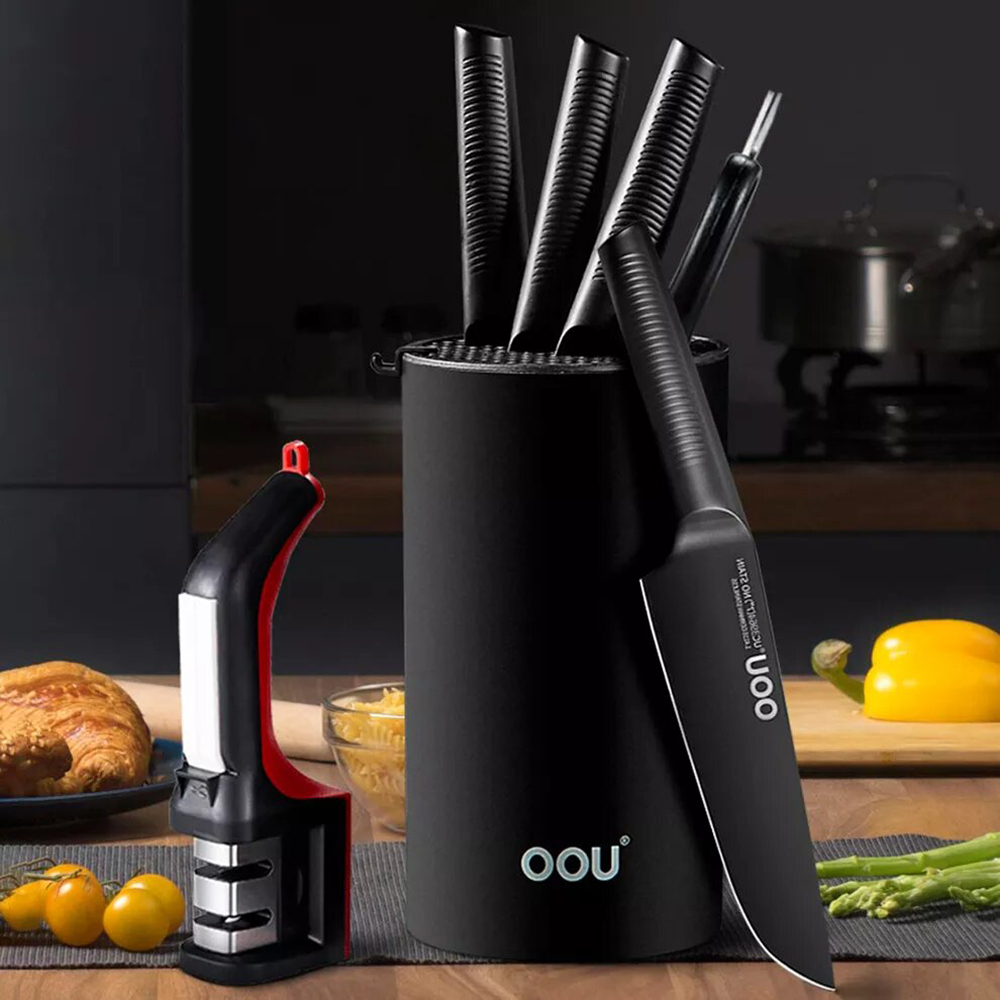 سرویس چاقوی آشپزخانه 7 پارچه شیائومی مدل Xiaomi OOU Knife Set