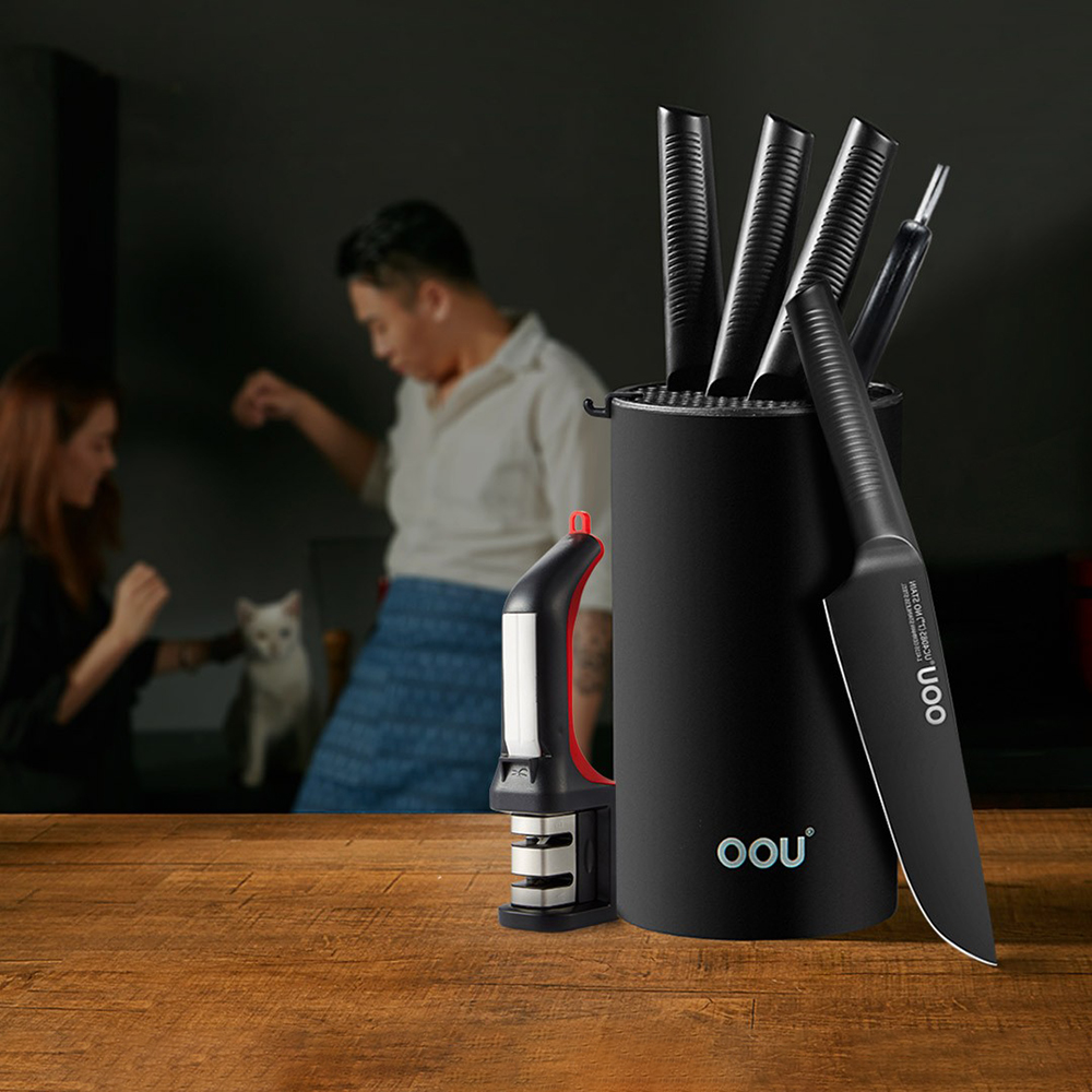 سرویس چاقوی آشپزخانه 7 پارچه شیائومی مدل Xiaomi OOU Knife Set