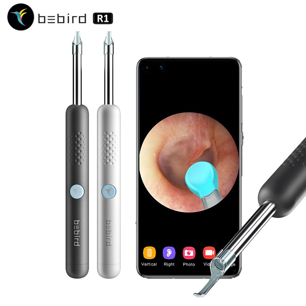 گوش پاک کن تصویری هوشمند شیائومی مدل Bebird R1 Smart Visual Ear Sticks Endoscope