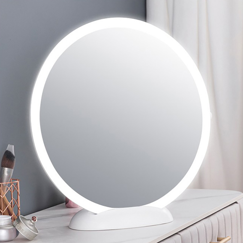 آینه آرایشی چراغ‌دار شیائومی مدل Xiaomi JORDAN AND JUDY NV534 LED MAKEUP MIRROR