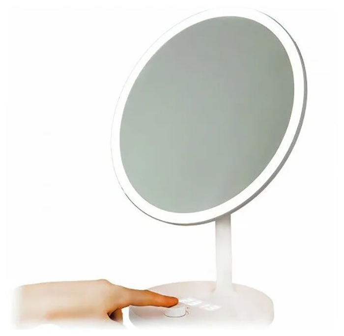 آینه آرایش و رینگ لایت شیائومی مدل YOUPIN JORDAN & JUDY NV535 LED Makeup Mirror