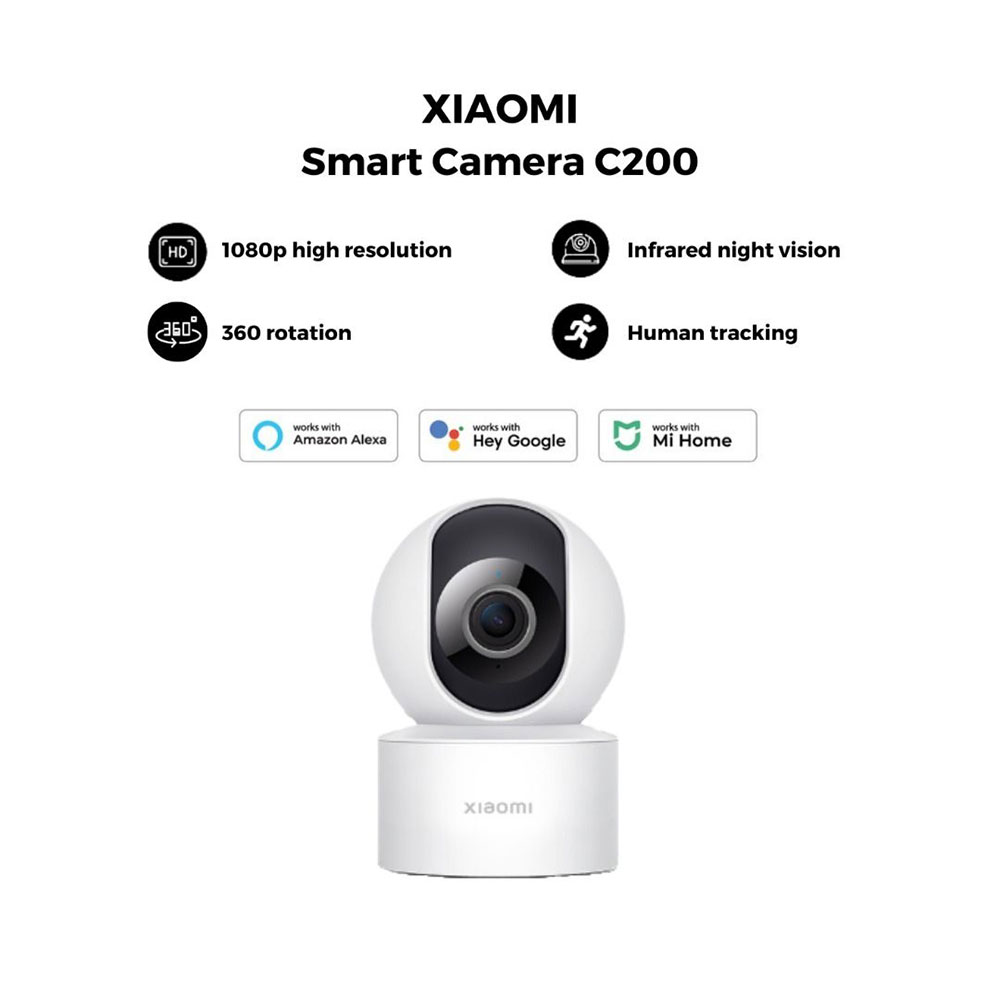 دوربین نظارتی هوشمند شیائومی مدل Xiaomi Home Security Camera C200