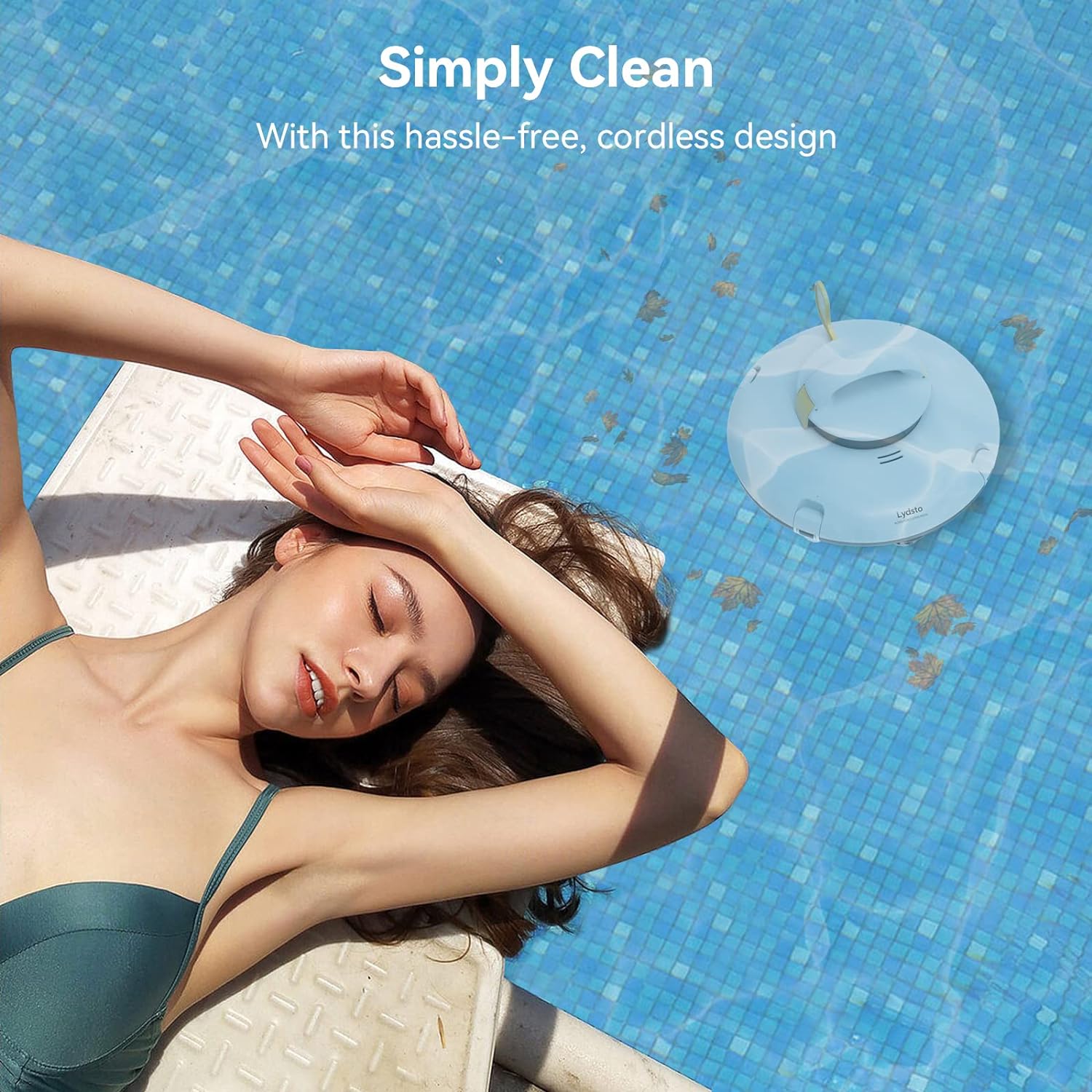 جارو استخری مدل Lydsto Cordless Robotic Pool Cleaner P1mini