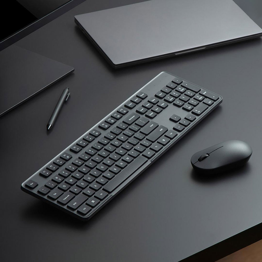 ماوس و کیبورد بی‌سیم شیائومی مدل Mi WXJS02YM Wireless Keyboard Mouse Set