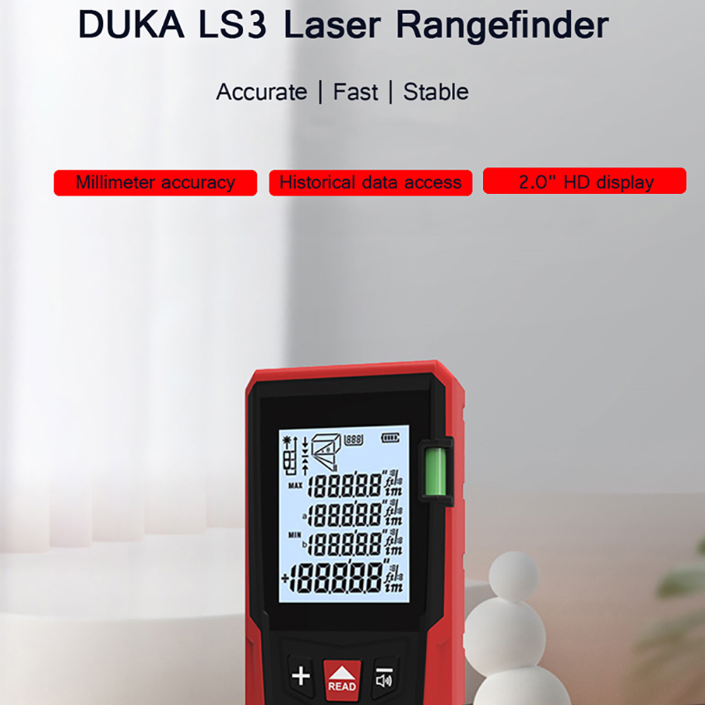 فاصله سنج لیزری شیائومی مدل DUKA ATuMan LS3 Laser Rangefinder