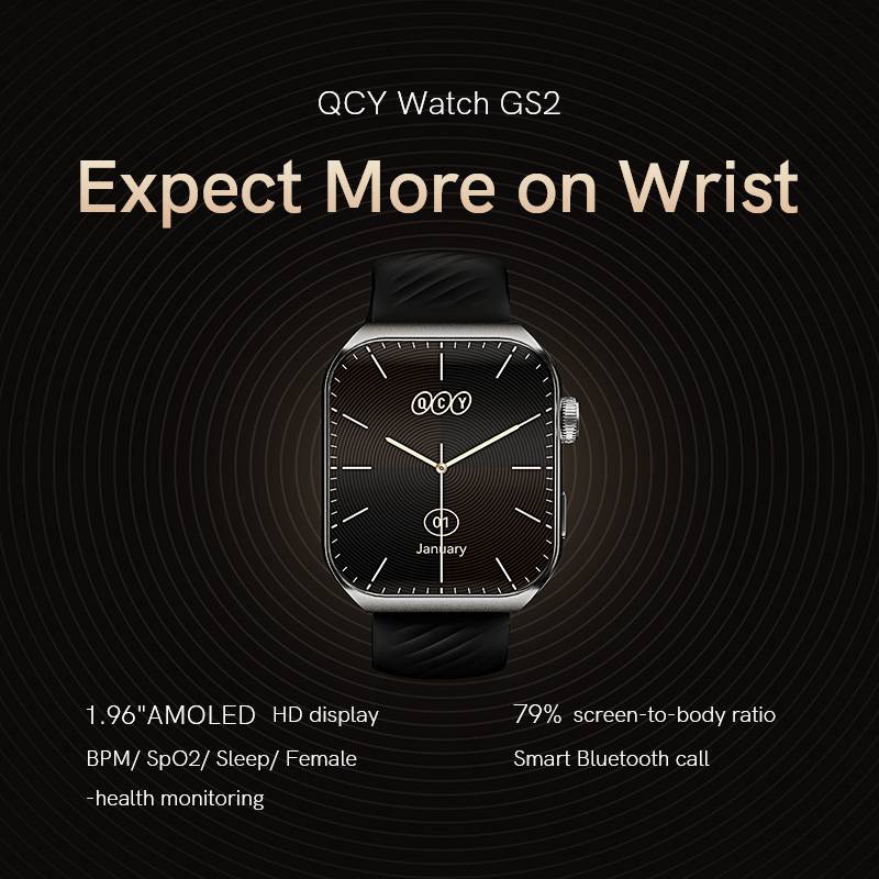 ساعت هوشمند شیائومی مدل QCY Watch GS2