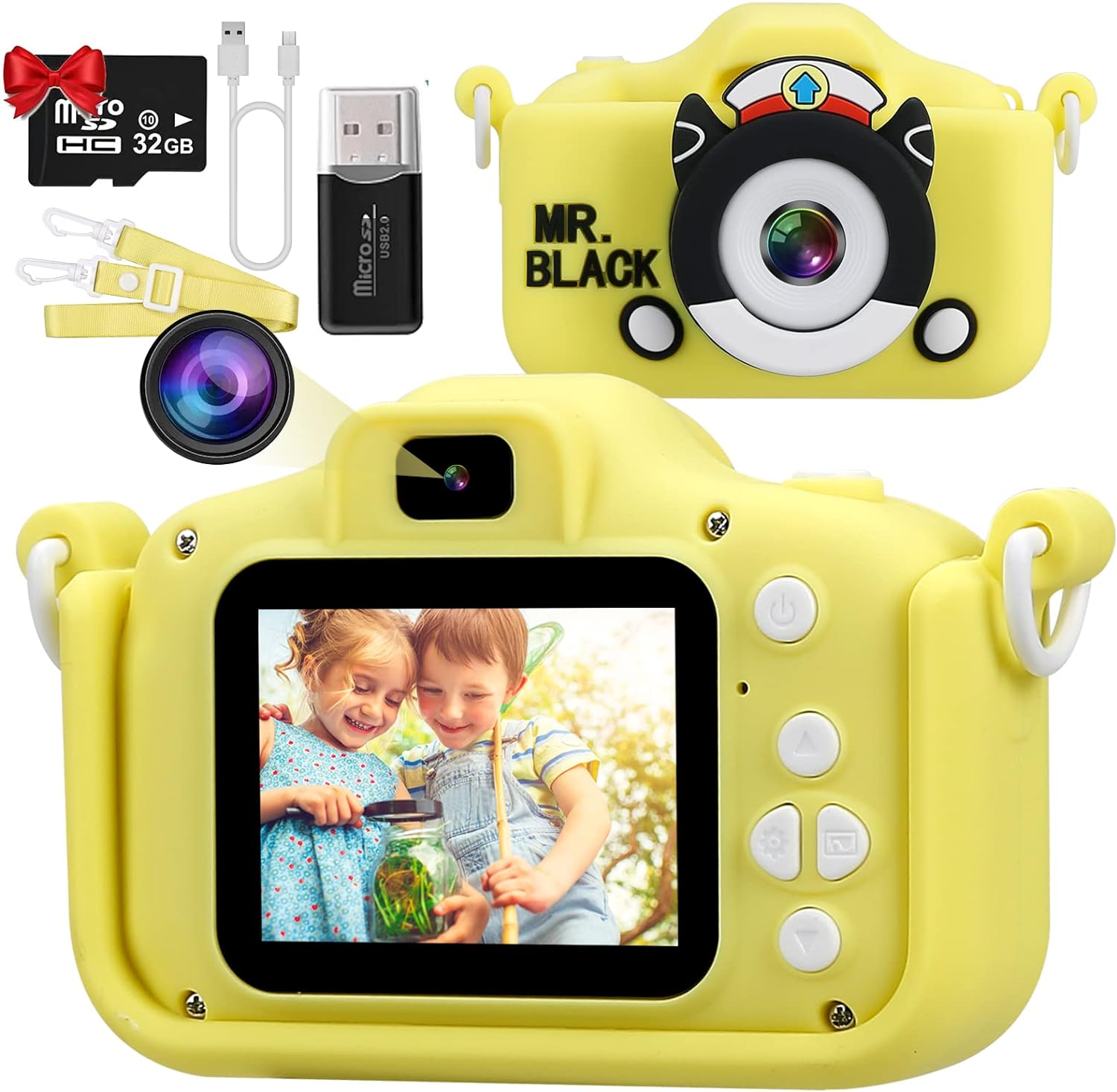 دوربین‌ عکاسی فیلمبرداری کودک مدل chidrens fun camera (mr black ...